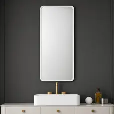 Настенное зеркало Milldue Bend с подсветкой, 110 x 3 x 49см