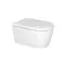 Подвесной унитаз Duravit Rimless для SensoWash + cиденье для унитаза-биде SensoWash Starck f Plus, белый; 378 x 574 мм