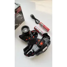Налобний ліхтар W668-TG NIGHT VISION FLUORESCENCE, 2x18650