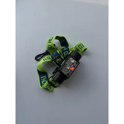 Фонарь налобный LG-07-LM(WHITE)+LM(YELLOW)+SMD(RED) датчик движения Li-Ion аккум. ЗП Type-C