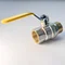 Кран шаровый для газа SANTAN Professional 605, 3/4" наружный-внутренний, желтая ручка