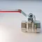 Кран кульовий для води SANTAN Professional 600, 1 1/4" внутрішній-внутрішній, червона ручка