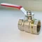 Кран шаровый для воды SANTAN Professional 600, 1 1/2" внутренний-внутренний, красная ручка