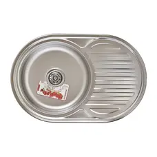 Мойка ZERIX Z7750-08-180E (SATIN) 0,8