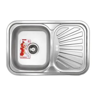 Мойка ZERIX Z7549-08-180E (SATIN) 0,8