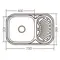Мойка ZERIX Z7549-08-180E (SATIN) 0,8