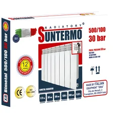 Секция радиатора биметаллического  500/100 SUNTERMO Х8 30бар