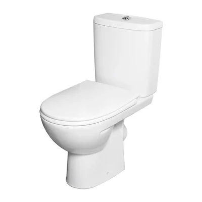 Унитаз-компакт KOLO Freja Premium L79046000 косой выпуск, сливной бачок 3/6 л, нижний подвод с крышкой