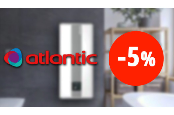 Скидка 5% на товары бренда ATLANTIC