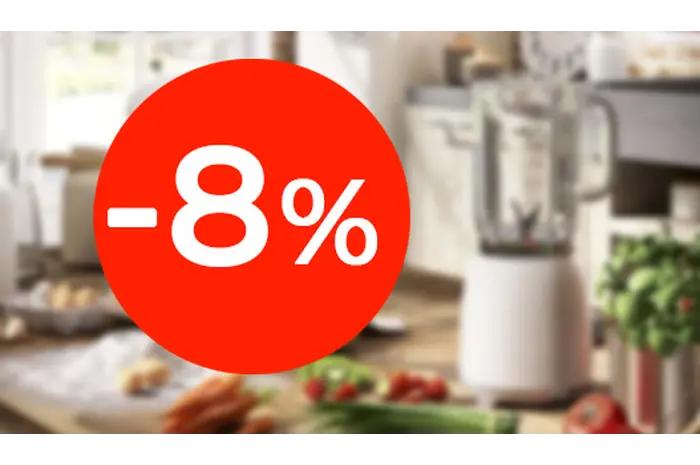 Знижка 8% на кухонну техніку