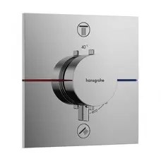 SHOWERSELECT COMFORT E термостат для 2 потребителей, скрытый монтаж, цвет хром