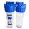Фильтр для очистки воды двойной SANTAN Double Arctic 3PS,1/2", корпус, крепление, ключ (без картриджа)