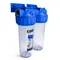 Фильтр для очистки воды двойной SANTAN Double Arctic 3PS,1/2", корпус, крепление, ключ (без картриджа)