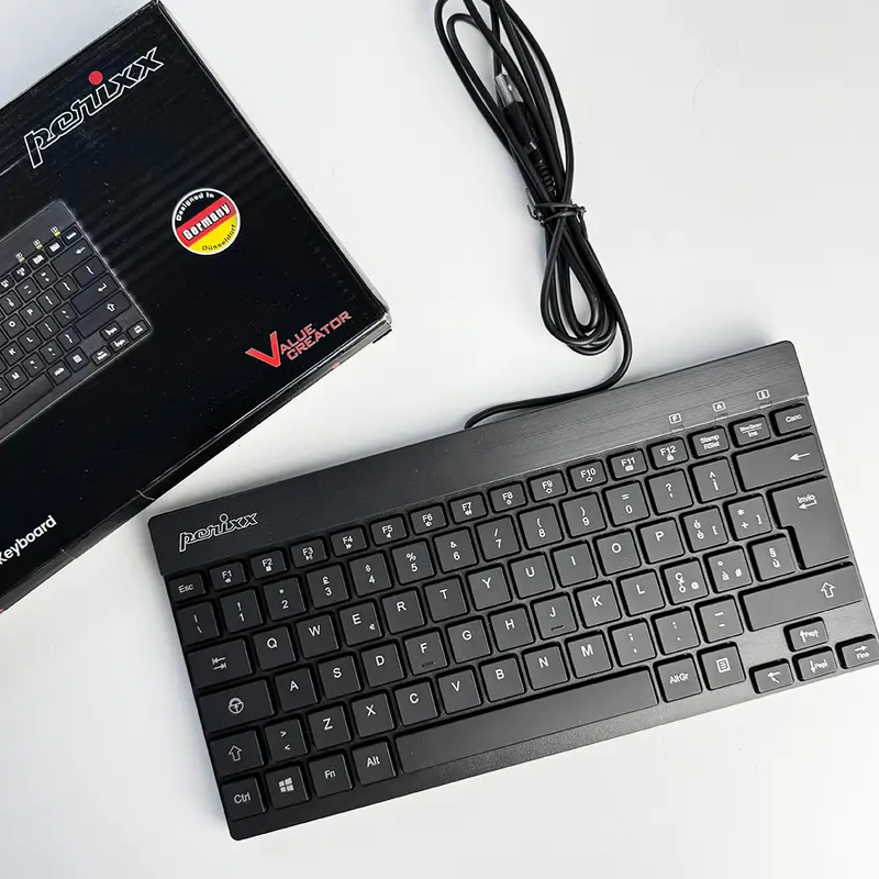 Проводная мини-клавиатура Perixx PERIBOARD-326 с подсветкой, USB-кабель, английская раскладка Проводная мини-клавиатура Perixx PERIBOARD-326 с подсветкой, USB-кабель, английская раскладка
