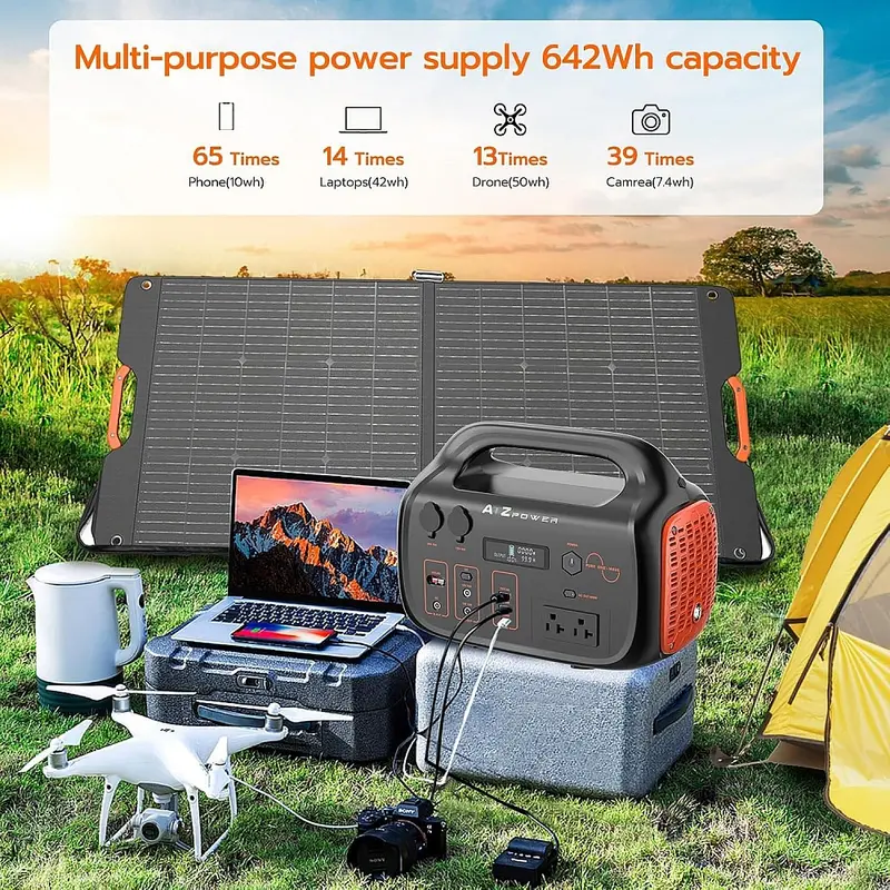 Портативная зарядная станция ATZ Power 600W 642.6Wh, Lithium-ion Портативная зарядная станция ATZ Power 600W 642.6Wh, Lithium-ion
