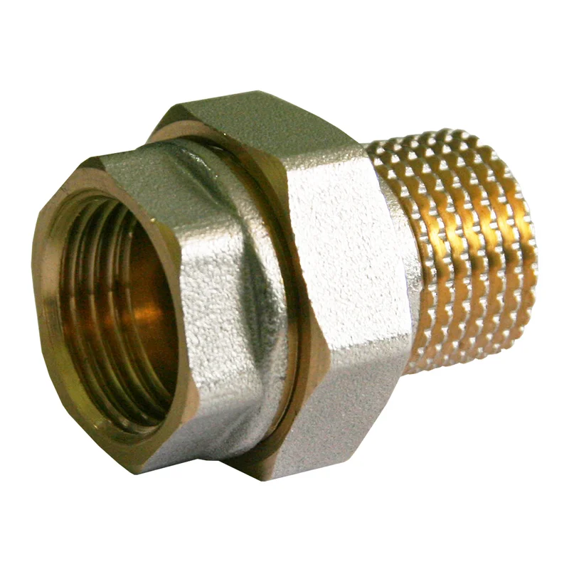 Сгон-американка WIANGI 3/4" прямой, никель.