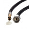 Шланг для воды AQUASTRONG NYLON M10х1/2'' 150см
