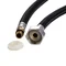 Шланг для воды AQUASTRONG NYLON M10х1/2'' короткий штуцер 100см
