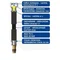 Шланг для воды AQUASTRONG NYLON M10х1/2'' короткий штуцер 100см