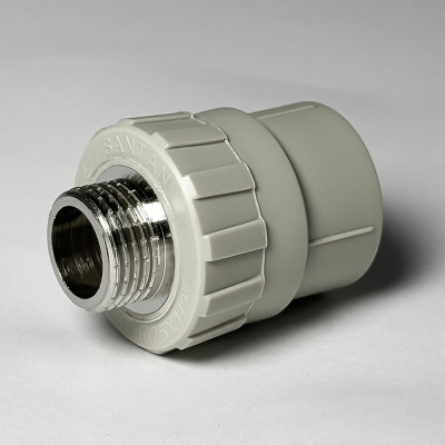 Муфта SANTAN PP-R 25х1/2" c внешней резьбой