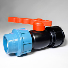 Кран компрессионный SANTAN 40х1 1/4"в 