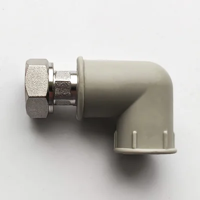 Кут з накидною гайкою PP-R SANTAN Profi 20х1/2'' з внутрішнім різьбленням