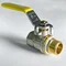 Кран шаровый для газа SANTAN Professional 605, 1/2" наружный-внутренний, желтая ручка