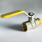 Кран шаровый для газа SANTAN Professional 605, 1/2" наружный-внутренний, желтая ручка