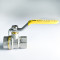 Кран шаровый для газа SANTAN Professional 600, 1/2" внутренний -внутренний, желтая ручка
