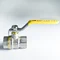 Кран шаровый для газа SANTAN Professional 600, 1/2" внутренний -внутренний, желтая ручка