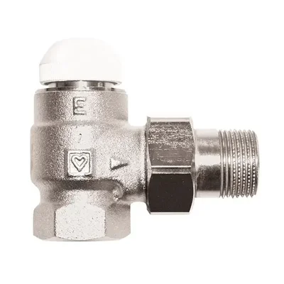 Кран радиаторный HERTZ TS-Е 3/4" термостатический угловой 