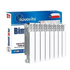 Секція радіатора біметалічного AQUAVITA 500/100 D12, 30 бар