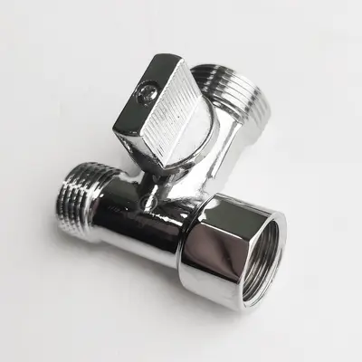 Спеціалізований кран ANGO наскрізний кульовий 1/2"х3/4"х1/2"