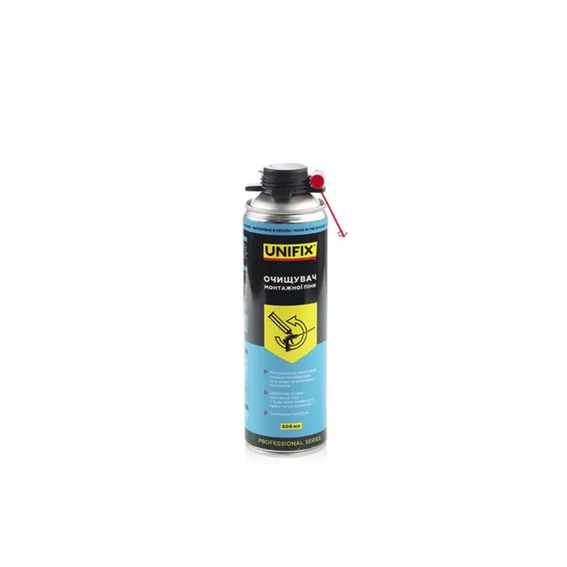 Очиститель монтажной пены Unifix 500 мл (951250)