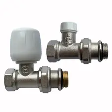 Комплект кранів для радіатора, кран вентильний 1/2", кран під ключ 1/2", ITAP