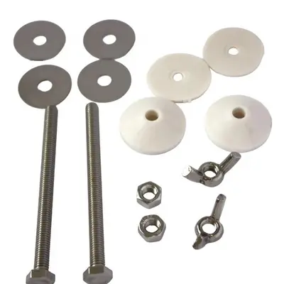 Кріплення бачка до унітазу нержавіюче А2 80 мм