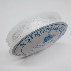 Мононитка Волосінь-гумка еластична напівпрозора 0.5 мм 12.5 метрів