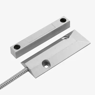 Провідний магнітоконтактний датчик (геркон) для металевих дверей або вікон MG-ZC55