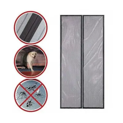 Антимоскітна сітка на магнітах Magic Mesh на двері 70х210 см