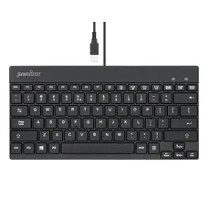 Проводная мини-клавиатура Perixx PERIBOARD-326 с подсветкой, USB-кабель, английская раскладка 
