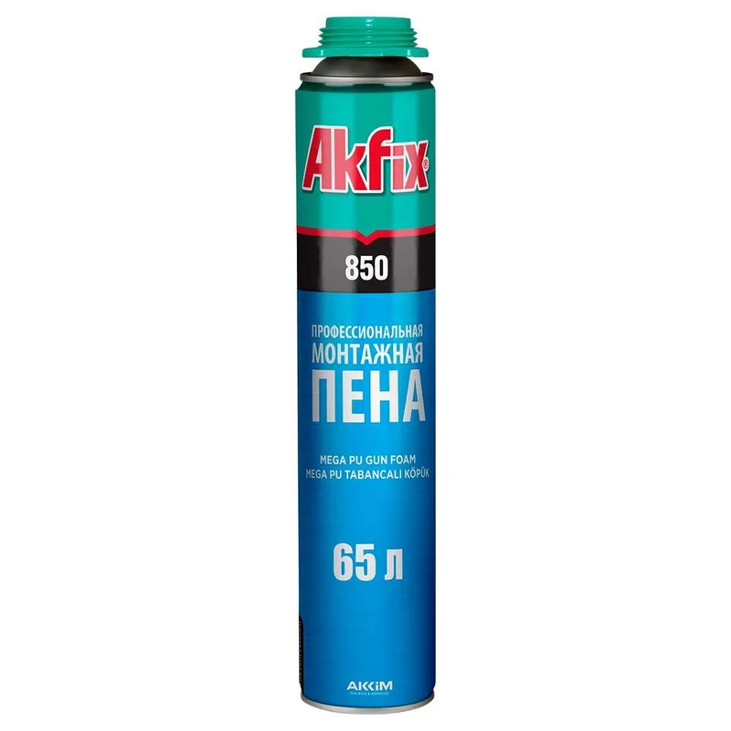 Пена монтажная профессиональная Akfix 850 Mega 65 L