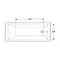 Ванна акриловая SUPERO 170x70 + ножки SN14 Ванна акриловая SUPERO 170x70 + ножки SN14