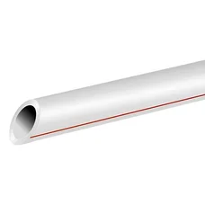 PPR труба AQUAPLASTIK Composite 20 мм белая