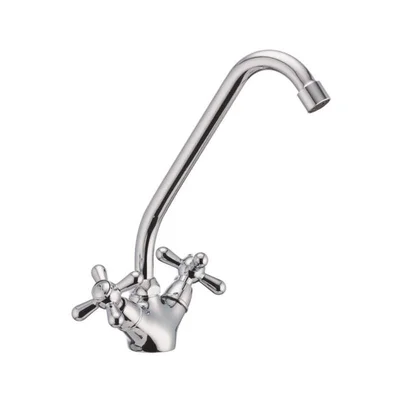 Смеситель для кухни Haiba DOMINOX, крест 271 керамика 