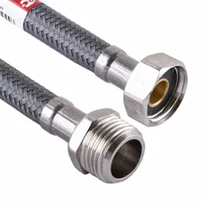 Шланг для води антикорозія TUCAI 1/2"х1/2", Г-Ш 120 см