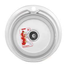 Кухонна мийка Zerix Z510-08-180D decor 