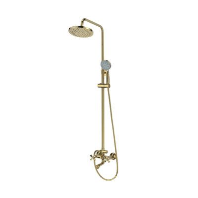 Душова колона із змішувачем MIXXUS PREMIUM RETRO GOLD-009-J 