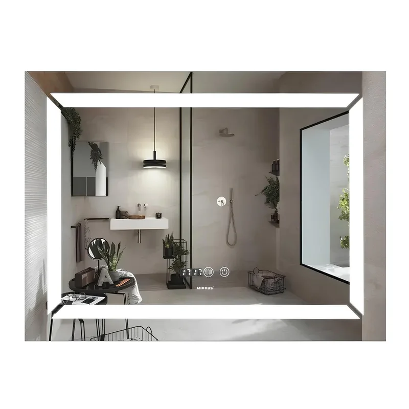Дзеркало MIXXUS LIGHT MR01-70x50 з LED Touch, Anti-fog