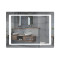 Зеркало MIXXUS STYLE MR03-90x70 с LED Touch, Anti-fog
