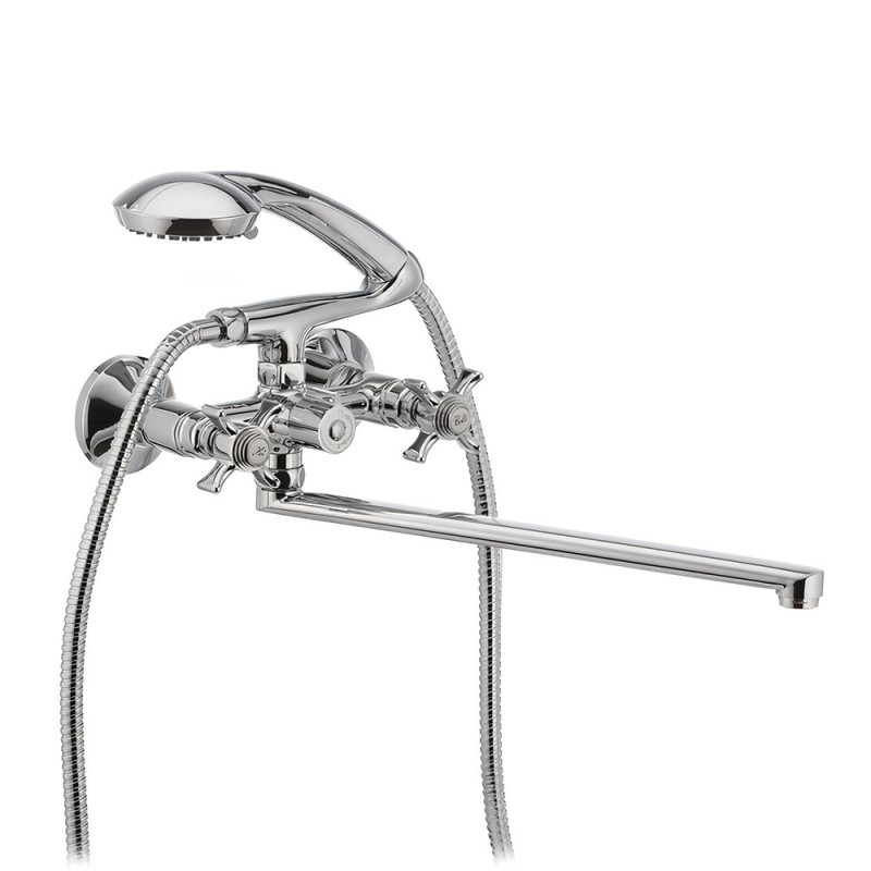 Смеситель для ванны Haiba ZEUS 140 euro (HB0420)